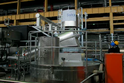 An experimental salt-based heat storage facility at Reuter thermal power station on Wednesday, April 24, 2019.