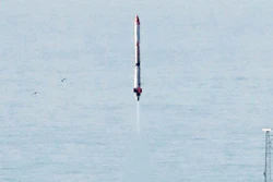 The MOMO-3 rocket lifts off in Taiki, Hokkaido, Japan, Saturday, May 4, 2019.