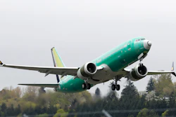 In this Wednesday, April 10, 2019, file photo, a Boeing 737 Max 8 airplane takes off on a test flight at Boeing Field in Seattle.