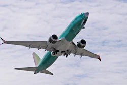In this May 8, 2019, file photo, a Boeing 737 MAX 8 takes off on a test flight in Renton, Wash.
