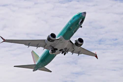 In this May 8, 2019, file photo, a Boeing 737 MAX 8 jetliner takes off on a test flight in Renton, Wash.