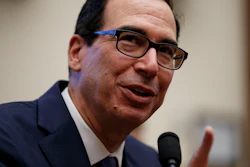 Treasury Secretary Steven Mnuchin testifies before the House Committee on Financial Services on Capitol Hill, Wednesday, May 22, 2019.