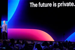 In this April 30, 2019, file photo, CEO Mark Zuckerberg makes the keynote speech at Facebook's developer conference in San Jose, Calif.