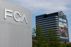 Fiat Chrysler Automobiles world headquarters in Auburn Hills, Mich., Monday, May 27, 2019.