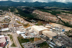This undated file aerial view shows the Los Alamos National Laboratory in Los Alamos, N.M.