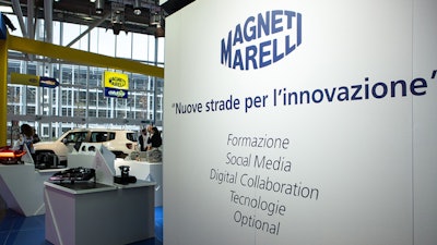 Magneti Marelli at the 2014 Bologna Motor Show.