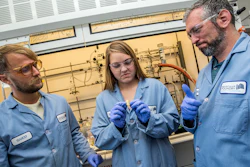 Left to right: Peter Christensen, Kathryn Loeffler and Brett Helms.
