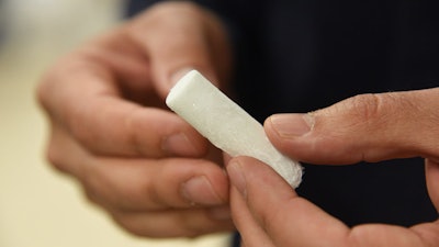 An environmentally-friendly, plant-based material that for the first time works better than Styrofoam for insulation.