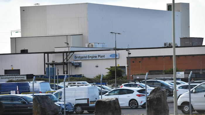 The Ford engine plant near Bridgend, south Wales, Thursday June 6, 2019.
