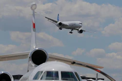An Airbus A350-1000 performs a demonstration flight at the Paris Air Show, Monday, June 17, 2019.