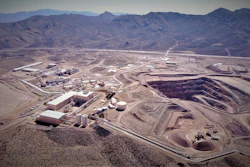 This undated photo provided by JHL Capital Group LLC shows the Mountain Pass Mine in San Bernardino County, Calif.