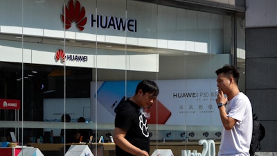 Huawei retail store in Beijing, Tuesday, June 11, 2019.