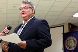 United Auto Workers spokesman Brian Rothenberg speaks at a news conference, Friday, June 14, 2019, in Chattanooga, Tenn.
