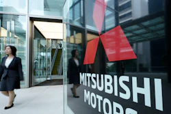 Mitsubishi Motors headquarters in Tokyo, Friday, June 21, 2019.