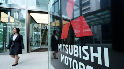 Mitsubishi Motors headquarters in Tokyo, Friday, June 21, 2019.