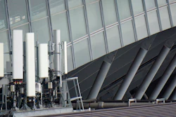 Cellular site equipment in London, Tuesday, June 25, 2019.