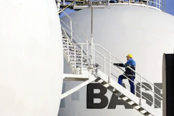 Butadiene plant in the Friesenheim Island section of BASF’s Verbund site in Ludwigshafen.
