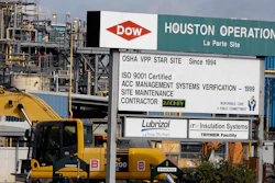 This Dec. 10, 2015, file photo, shows a Dow Chemical plant in La Porte, Texas. A final federal report has found that a series of failures, including flawed equipment and inadequate safeguards, helped cause a 2014 poisonous gas leak that killed four workers at the Houston-area chemical plant. The U.S. Chemical Safety Board said Tuesday, June 25, 2019, various safety management system deficiencies contributed to the severity of the incident.