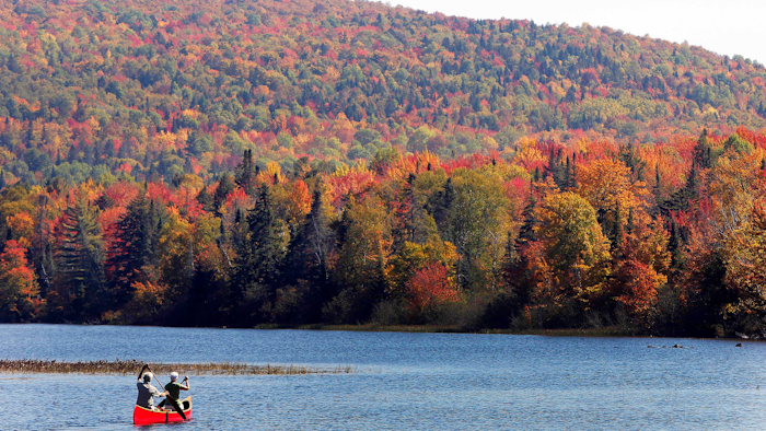 The Androscoggin River north of the White Mountains in Dummer, N.H., Sept. 27, 2014.