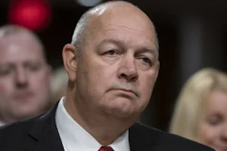 In this May 15, 2019, file photo, Stephen Dickson appears before the Senate Committee on Commerce, Science, and Transportation for his confirmation hearing on Capitol Hill.