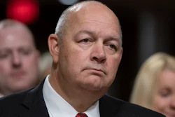 In this May 15, 2019, file photo, Stephen M. Dickson appears before the Senate Committee on Commerce, Science, and Transportation for his confirmation hearing.