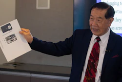 Dr. Henry Lee presents a slideshow at a news conference at the University of New Haven on Thursday, July 11, 2019 in West Haven, Conn.