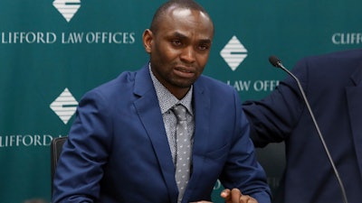 In this April 29, 2019, file photo, Paul Njoroge speaks at a news conference in Chicago.