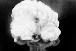 This July 16, 1945, file photo, shows the mushroom cloud of the first atomic explosion at Trinity Test Site near Alamagordo, N.M. A compensation program for those exposed to radiation from years of nuclear weapons testing and uranium mining would be expanded under legislation that seeks to address fallout across the western United States, Guam and the Northern Mariana Islands.
