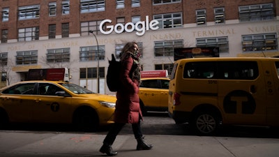 Google offices in New York, Dec. 17, 2018.