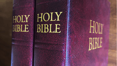 Religious publishers say President Trump's most recently proposed tariffs on Chinese imports could result in a Bible shortage.