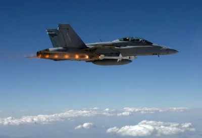 Northrop Grumman’s Advanced Anti-Radiation Guided Missile being launched.