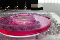 Inkjet bioprinting of cells for 3D culture.