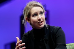 In this Nov. 2, 2015 file photo, Elizabeth Holmes, founder and CEO of Theranos, speaks at the Fortune Global Forum in San Francisco. Holmes will go on trial next summer to face criminal fraud charges for allegedly defrauding investors, doctors and the public as the head of the once-heralded blood-testing startup Theranos. U.S. District Court Judge Edward Davila ruled Friday, June 28, 2019 that the trial against Holmes and her former Chief Operating Officer Ramesh Balwani will start July 28, 2020.