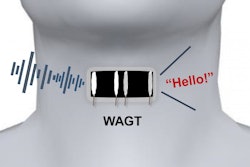 A wearable artificial graphene throat (WAGT) can transform human throat movements into different sounds with training of the wearer.