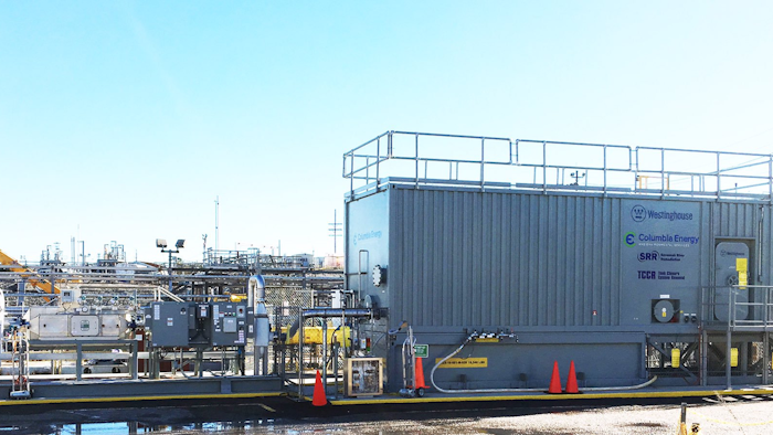 Tank Closure Cesium Removal unit, near Tanks 10 and 11 in the SRS H Tank Farm, at the Savannah River Site, Aiken, S.C.