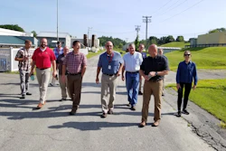 The U.S. Army Corps of Engineers Standing Committee on Water Quality tours the Cold Regions Research and Engineering Laboratory.