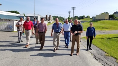 The U.S. Army Corps of Engineers Standing Committee on Water Quality tours the Cold Regions Research and Engineering Laboratory.