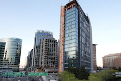 In this Wednesday, May 8, 2019, photo, new buildings form part of the skyline in Boston's Seaport district.
