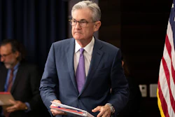 Federal Reserve Chairman Jerome Powell at a news conference in Washington, Wednesday, July 31, 2019.