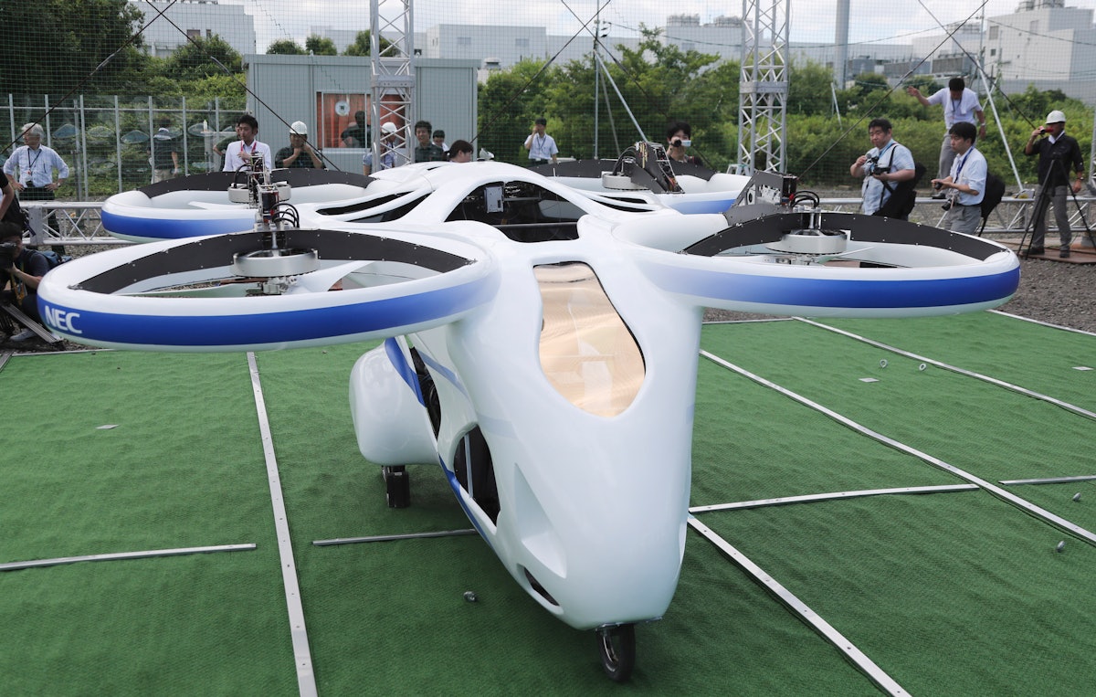 Flying Car' Hovers Steadily in Japan | Design and