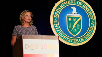 National Nuclear Security Administration administrator Lisa Gordon-Hagerty at a business conference in Albuquerque, Tuesday, Aug. 6, 2019.
