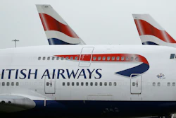 British Airways planes at Heathrow Airport, London, Jan. 10, 2017.