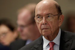 In this Aug. 1, 2019, file photo, U.S. Commerce Secretary Wilbur Ross attends a meeting of the 17th Latin American Infrastructure Leadership Forum in Brasilia, Brazil.