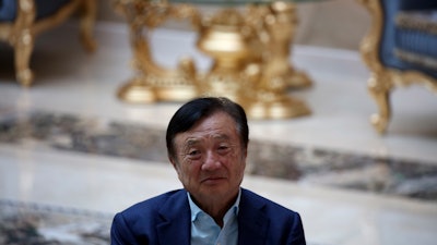 Huawei founder Ren Zhengfei during an interview at the Huawei campus in Shenzhen, China, Tuesday, Aug. 20, 2019.