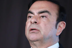In this May 12, 2016, photo, then-Nissan Motor Co. President and CEO Carlos Ghosn speaks during a press conference in Yokohama.
