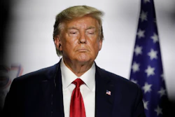 President Donald Trump during a press conference at the G-7 summit in Biarritz, France, Aug. 26, 2019.