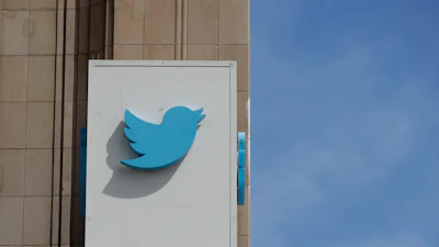 This July 9, 2019, file photo shows the Twitter office building in San Francisco.