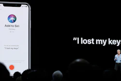 In this June 4, 2018, file photo, Craig Federighi, Apple's senior vice president of Software Engineering, speaks about Siri during the Apple Worldwide Developers Conference in San Jose.