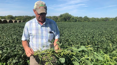 Randy Miller at his farm in Lacona, Iowa, Thursday, Aug. 22, 2019.