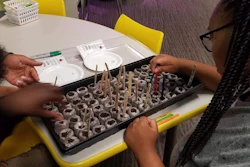 Teens at the Williams Boys & Girls Club of North Alabama conduct a blind experiment that compares the germination rates of tomato seeds that have been to space with control seeds that have never left Earth. Tomatosphere and several other experiments were provided to Boys & Girls Clubs across the country as part of a Space Labs Explorers Challenge from Raytheon and the JFK Library Foundation, in cooperation with the International Space Station National Lab.